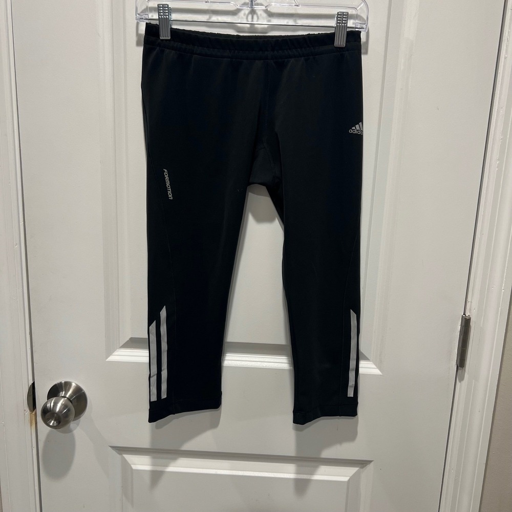 Adidas Women Running Leggings Formotion Climalite Black M
